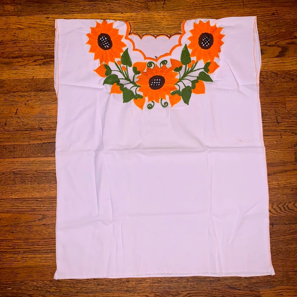 Sunflower Mexican blouse
